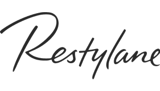 Restylane logo design in elegant font.